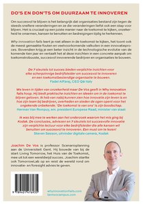 Why Innovation Fails achterzijde