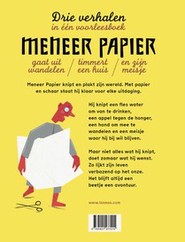 Meneer Papier KNIPT achterzijde