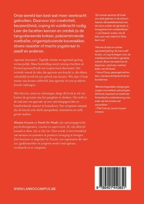 Positief agressief achterzijde