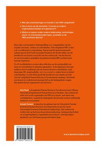 Handboek Human Resource Development achterzijde