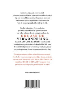 Ode aan de verwondering achterzijde