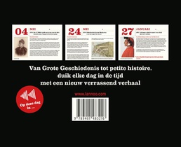 Geschiedenis voor herbeginners in 365 dagen achterzijde