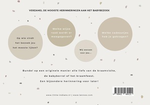 Het Kraamvisiteboek achterzijde