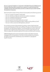 Academic Englisch : Writing a research article achterzijde
