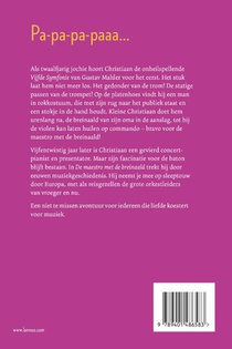 De maestro met de breinaald achterzijde