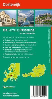 De Groene Reisgids - Oostenrijk achterzijde