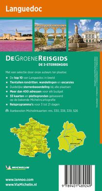 De Groene Reisgids - Languedoc achterzijde