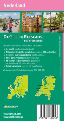 De Groene Reisgids - Nederland achterzijde