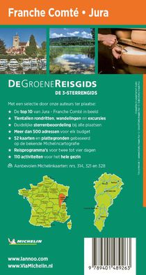 De Groene Reisgids - Franche Comté - Jura achterzijde