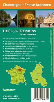 De Groene Reisgids - Champagne/Franse Ardennen achterzijde