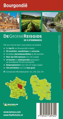 De Groene Reisgids - Bourgondië achterzijde