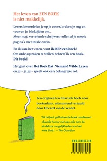 Het boek dat niemand wilde lezen achterzijde