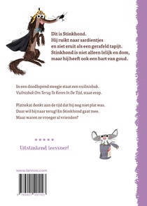 Stinkhond terug in de tijd achterzijde