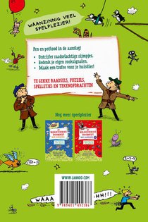 Het waanzinnige doeboek achterzijde