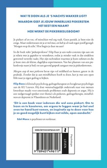 Morgen stop ik met piekeren achterzijde