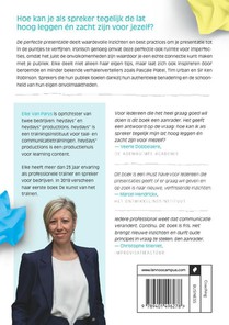De perfecte presentatie achterzijde