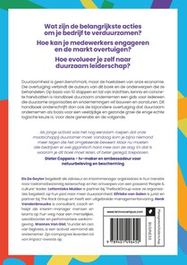 Handboek duurzaam ondernemen achterzijde