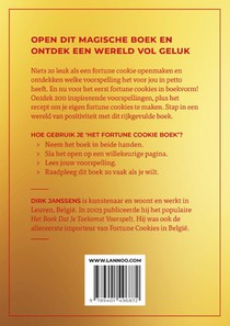 Het Fortune Cookie Boek achterzijde