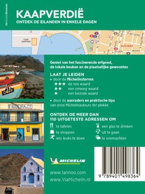 Michelin Reisgids Short Break Kaapverdië achterzijde