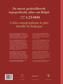 Topografische Atlas van België/Atlas Topographique de Belgique achterzijde