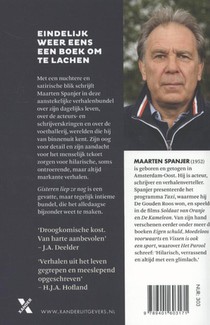 Gisteren liep ze nog achterzijde