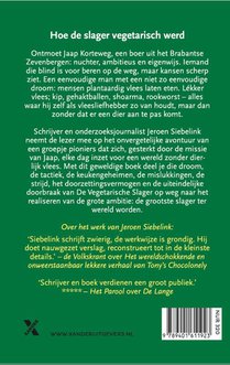 De vegetarische slager achterzijde