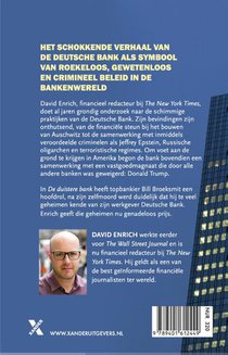 De duistere bank achterzijde