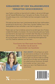 Het meisje met de blauwe ster achterzijde