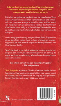 Yeva's dagboek achterzijde