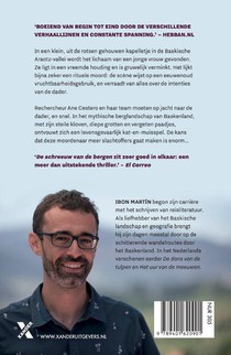 De schreeuw van de bergen achterzijde