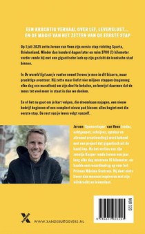 De wereld ligt aan je voeten achterzijde