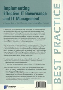 Implementing effective IT Governance and IT Management achterzijde