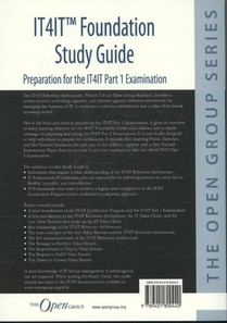 IT4IT™ Foundation study guide achterzijde