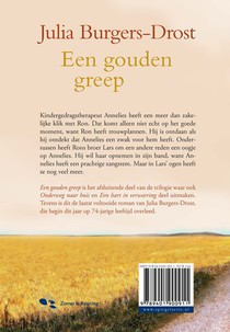 Een gouden greep achterzijde