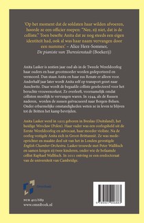 De celliste van Auschwitz achterzijde
