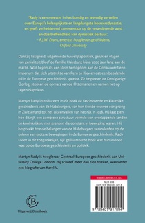 Het rijk van de Habsburgers achterzijde
