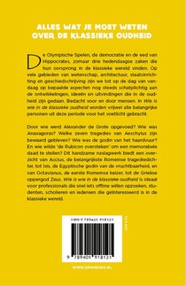 Wie is wie in de klassieke oudheid achterzijde