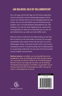 De vermeende verzetsman achterzijde