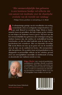 Het onwaarschijnlijke kan gebeuren achterzijde