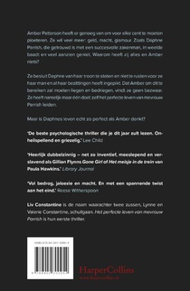 Het perfecte leven van mevrouw Parrish achterzijde