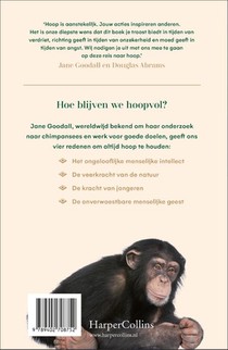 Het boek van hoop achterzijde