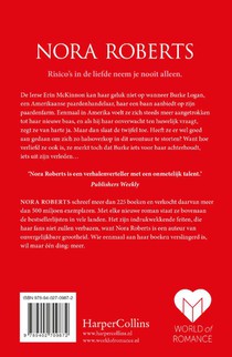Een Ierse roos achterzijde