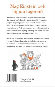 Einstein de pinguïn achterzijde