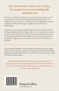 De postbezorgster van Parijs achterzijde