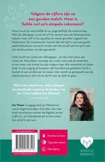 Het liefdesalgoritme achterzijde