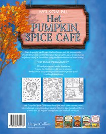 Het Pumpkin Spice Café Kleurboek achterzijde