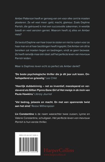 Het perfecte leven van mevrouw Parrish achterzijde