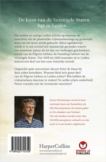Het Pilgrim Fathers complot achterzijde