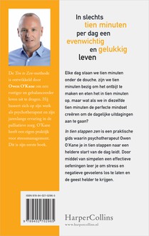 In tien stappen zen achterzijde