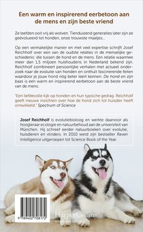 De hond en zijn baas achterzijde